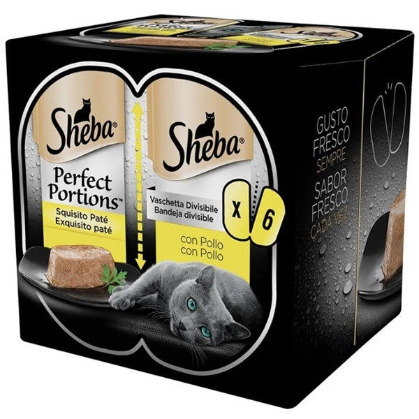 Sheba - Sheba Perfect Portions Pollo 3 X 2 X 37,5 Gr Sheba - Sheba Perfect Portions Pollo 3 X 2 X 37,5 Gr